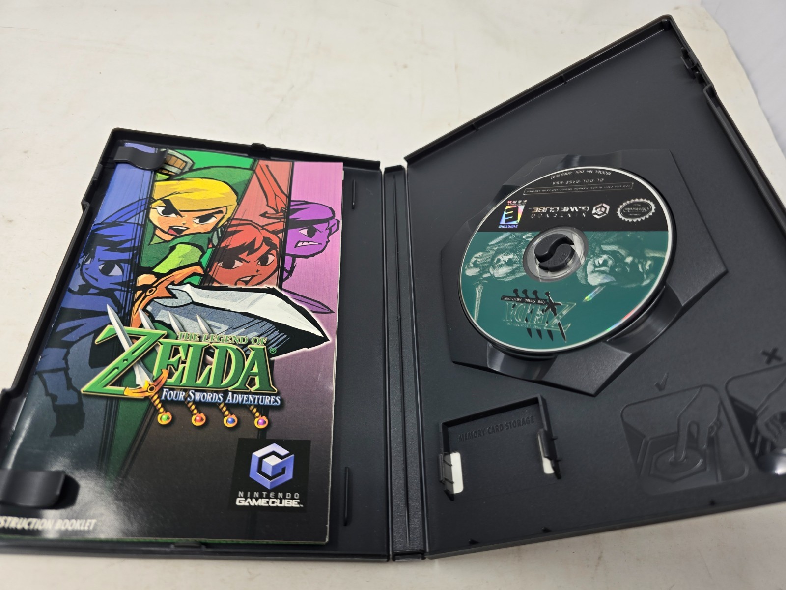 The Legend of Zelda: The Four Swords (Nintendo GameCube, 2004) Complete