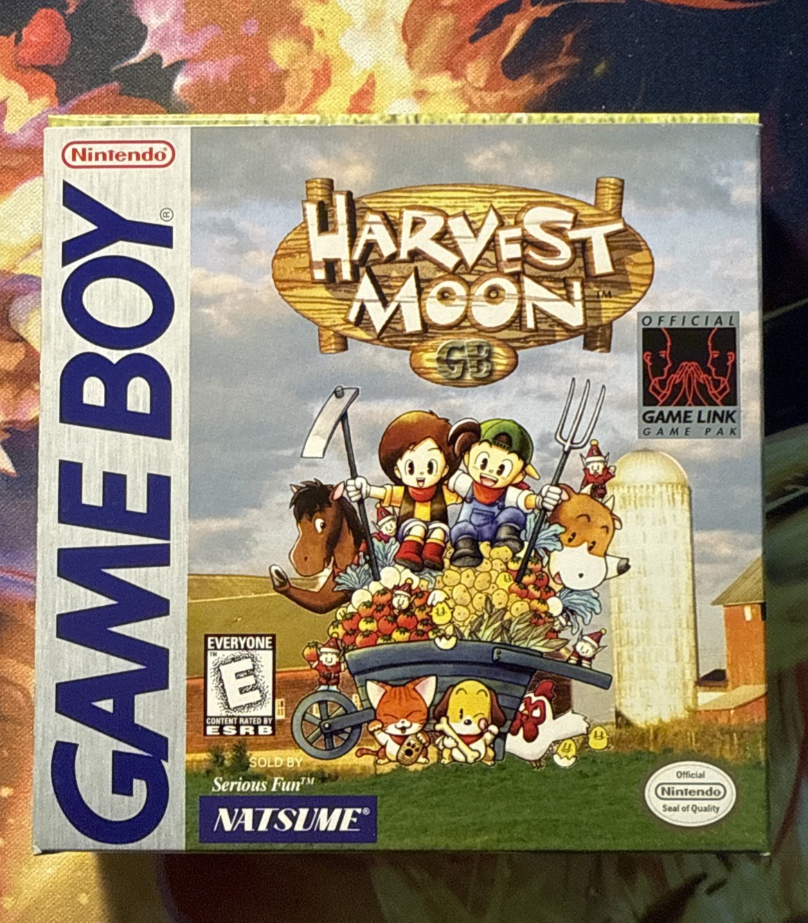 Harvest Moon 1 GB Natsume Nintendo Gameboy Original . Authentic.