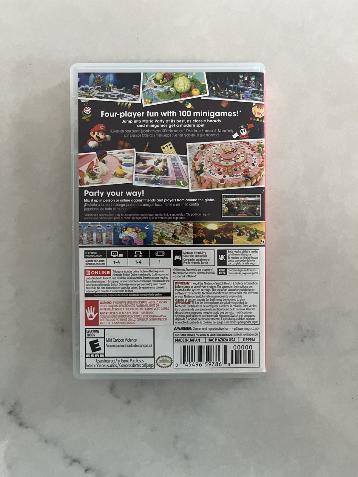 Mario Party Superstars Nintendo Switch CIB – Pristine Adult Owned