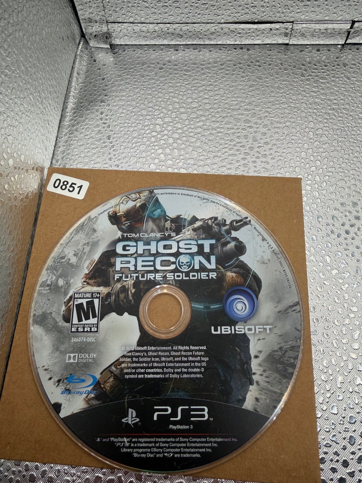 Tom Clancy’s Ghost Recon Future Soldier PS3 Video Game Tactical Action