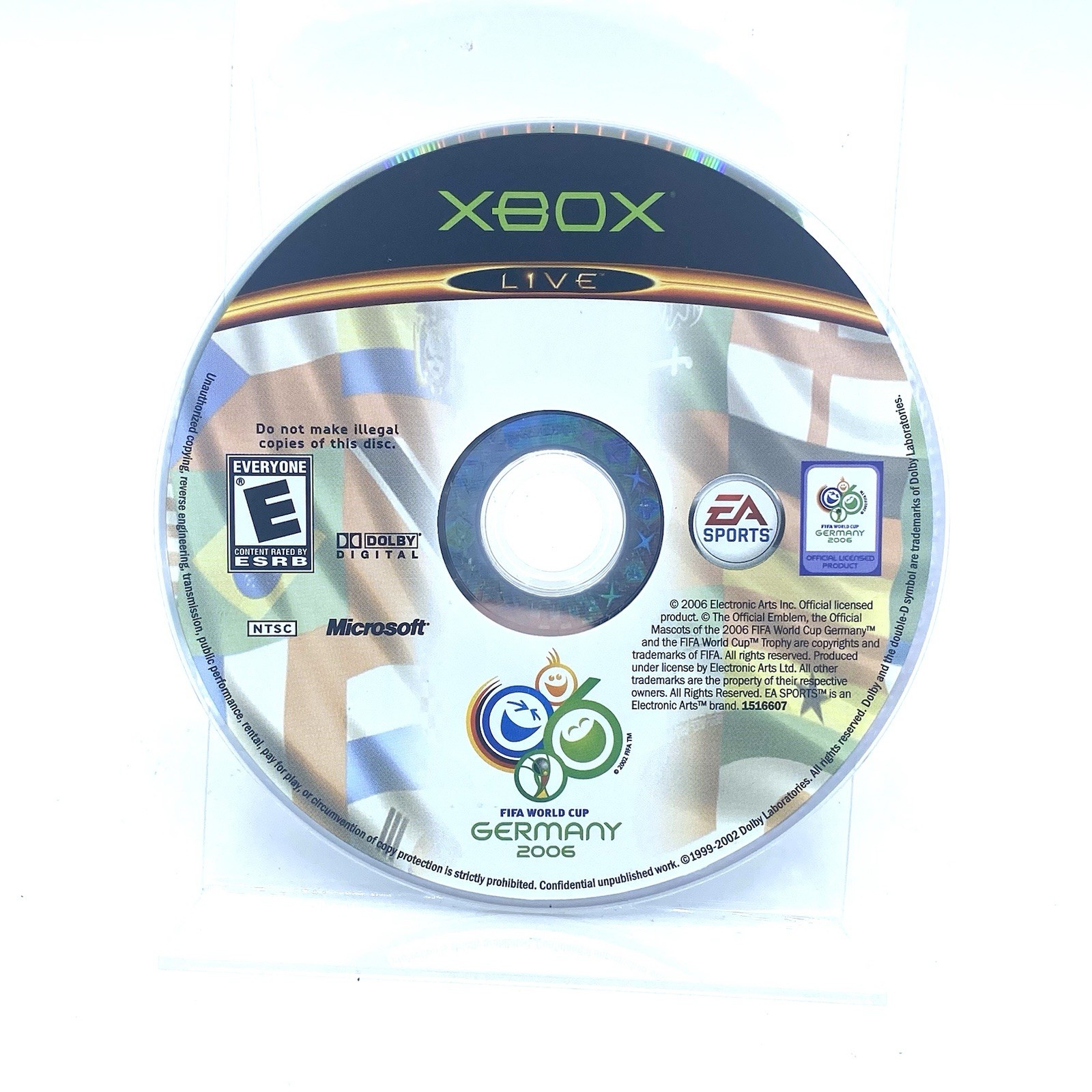 FIFA World Cup: Germany 2006 (Microsoft Xbox, 2006) Disc Only Tested