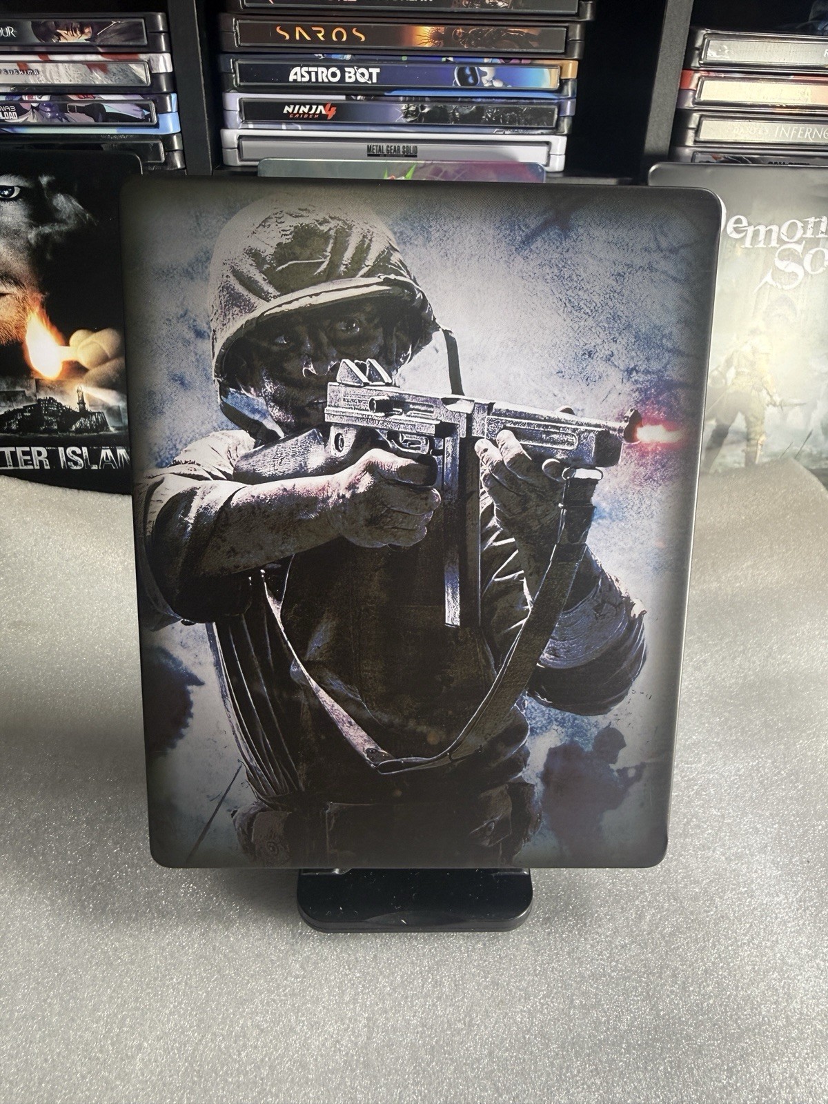 Limited Edition Call Of Duty World At War Custom Steelbook/Steelup Case PS3/Xbox
