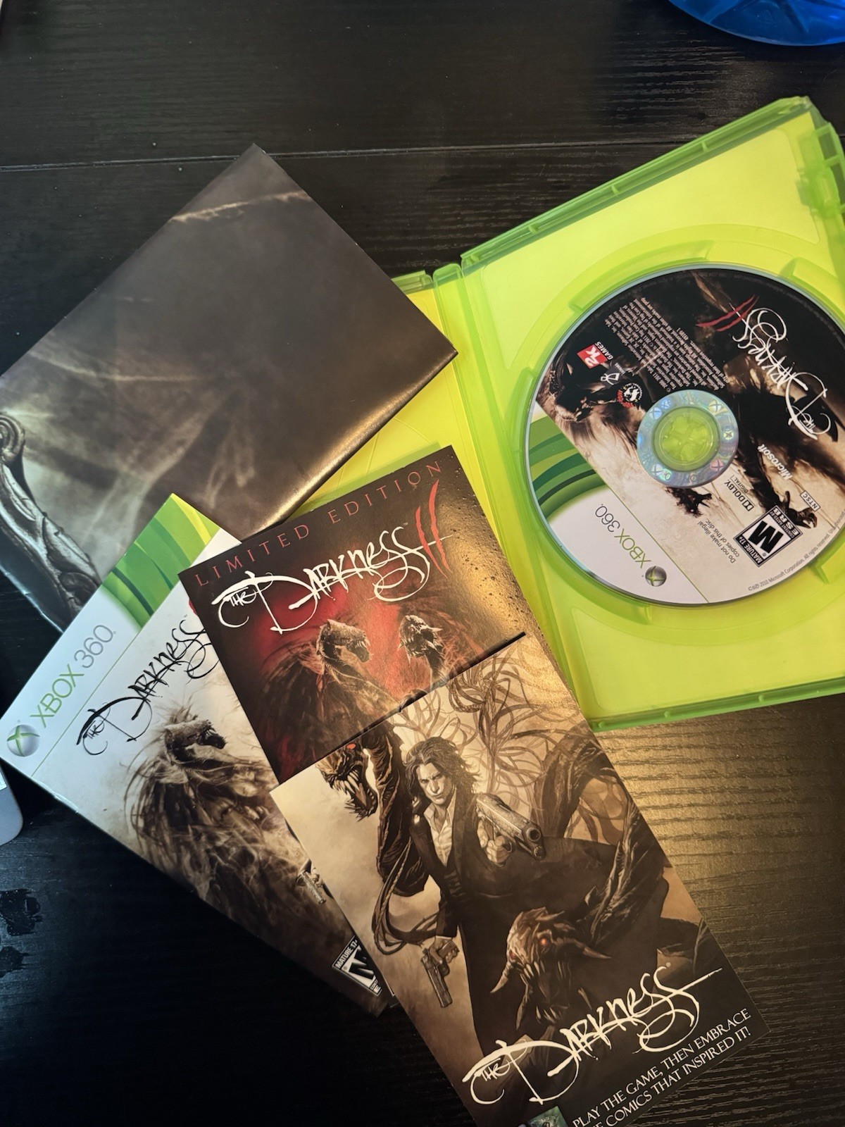 The Darkness II Limited Edition (Xbox 360) NTSC-U/C 2012 M w/ Manual 2K