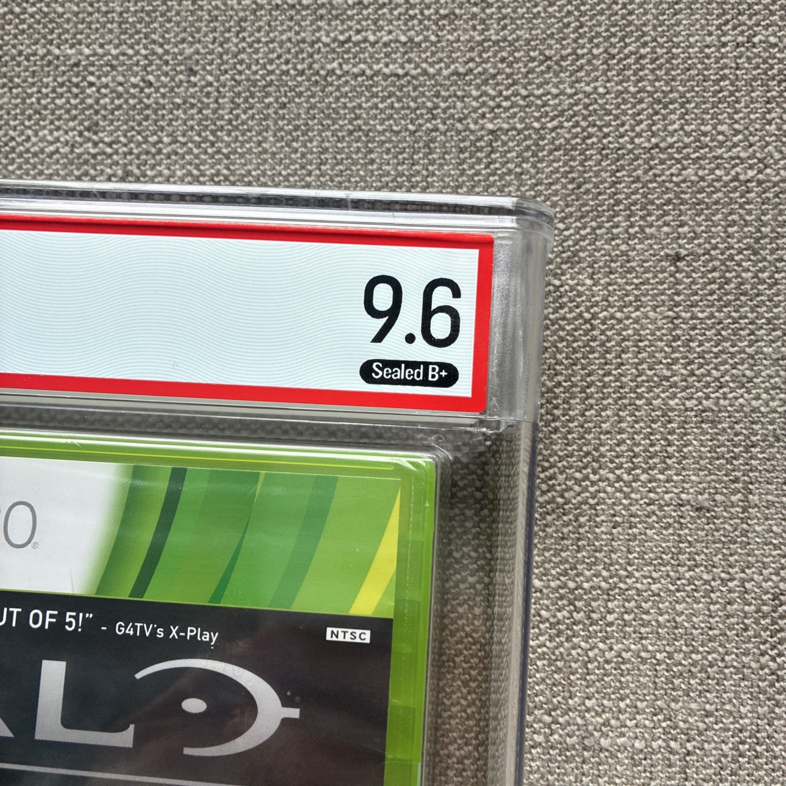 Halo: Reach • Graded PSA 9.6 B+ • Xbox 360
