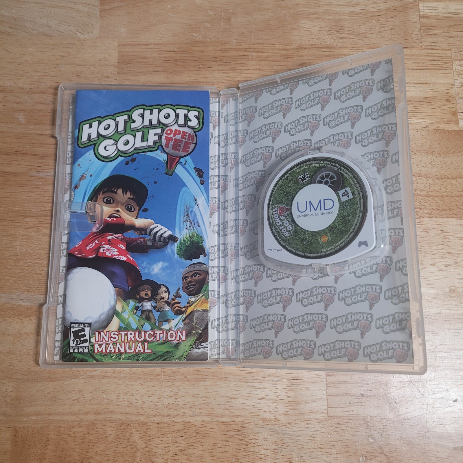 Hot Shots Golf: Open Tee PSP Sony PlayStation Portable CIB w Manual – Tested
