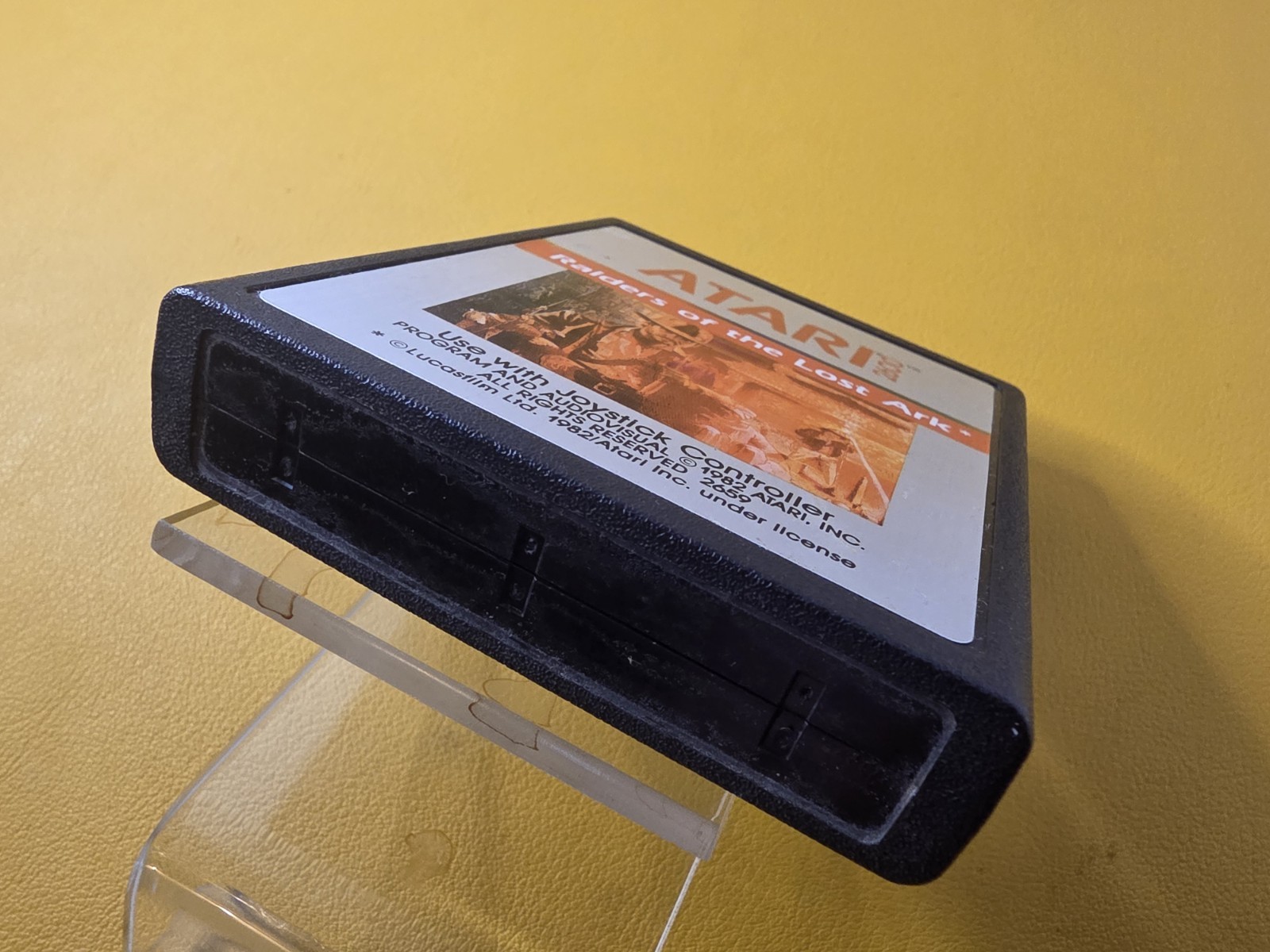 Raiders of the Lost Ark (1982) Atari 2600 Cartridge Only Tested And Working