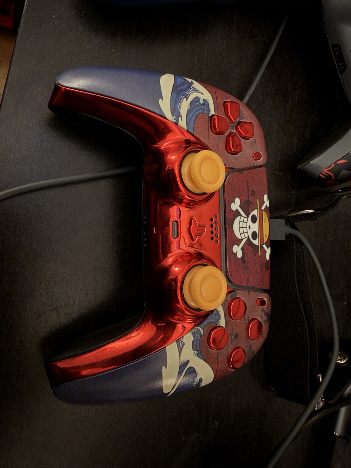 Custom One-Piece Pro Controller –TMR Joysticks • Clicky Triggers • Back Buttons