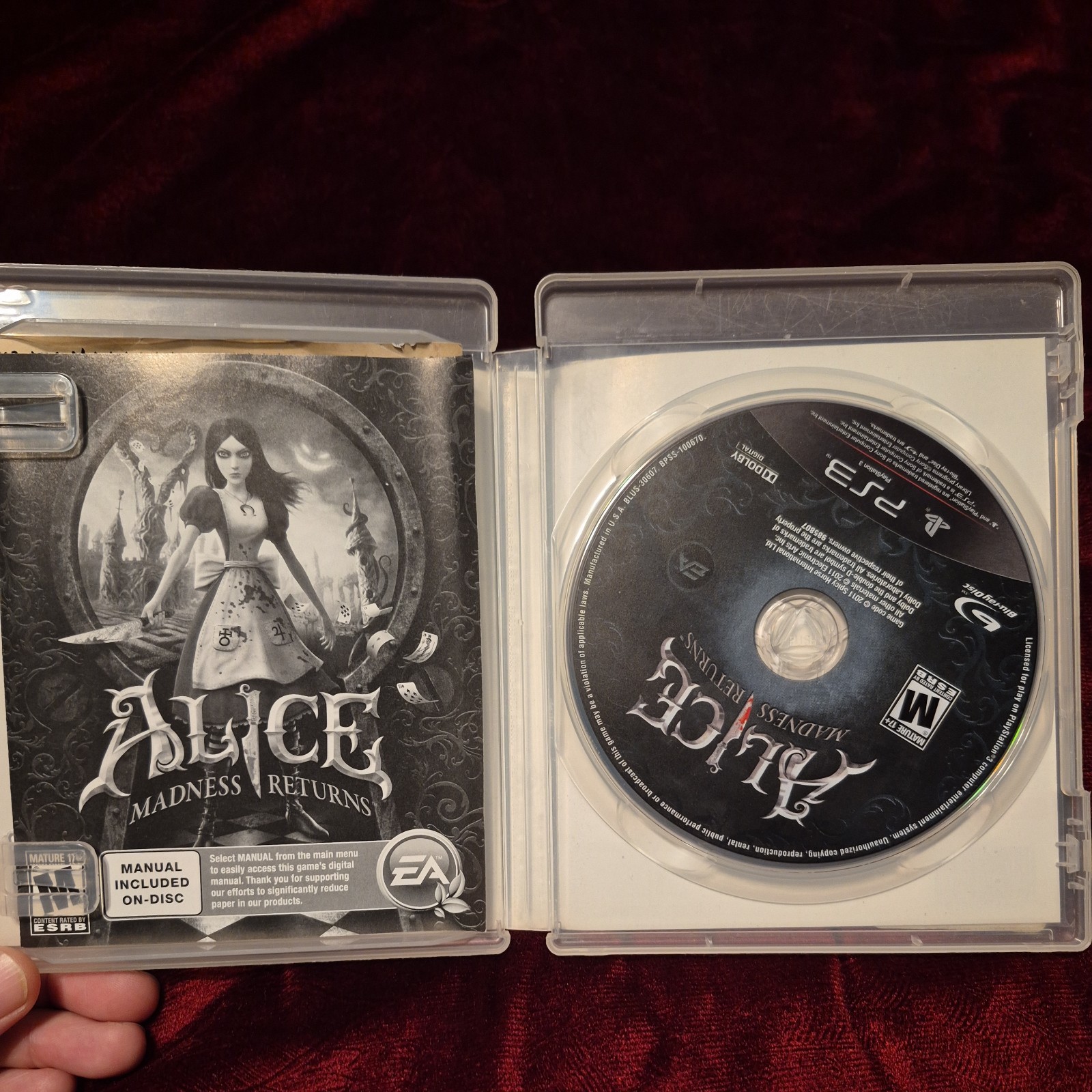 Alice: Madness Returns Sony PlayStation 3 PS3 Tested & Working