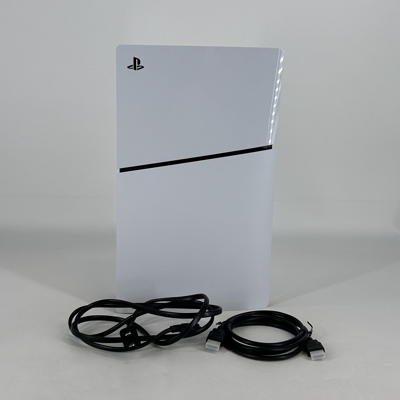 Sony PlayStation 5 Slim Disc Edition Console White 1TB w/ HDMI/Power Cord – Good