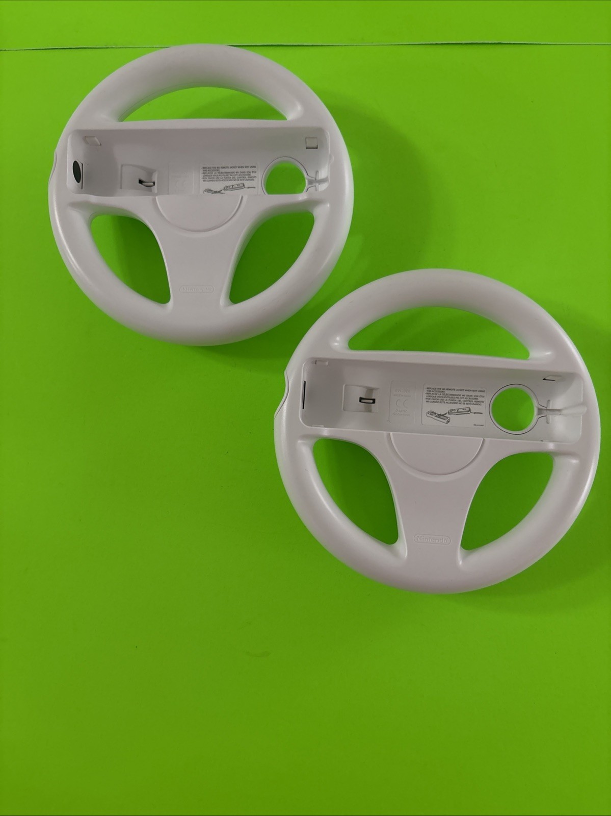 Mario Kart Racing Steering Wheel OEM 2 Pack for Nintendo Wii Game Controller #7