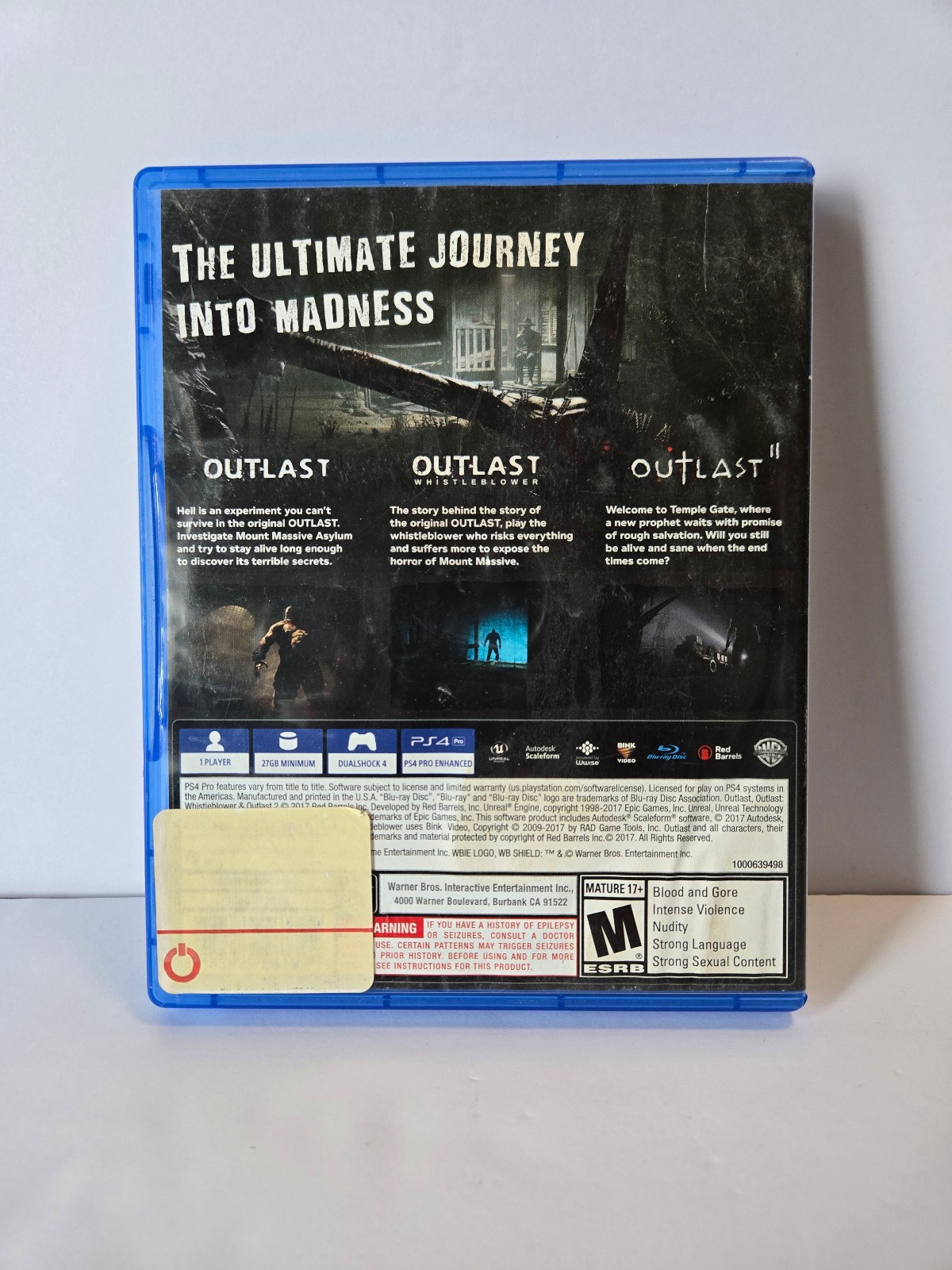 Outlast Trinity – Sony PlayStation 4