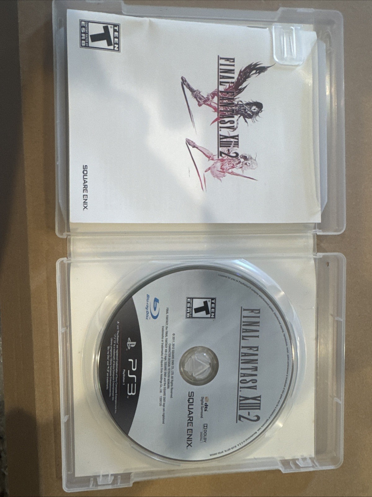 Final Fantasy XIII-2 Sony PlayStation 3, 2012 Edition