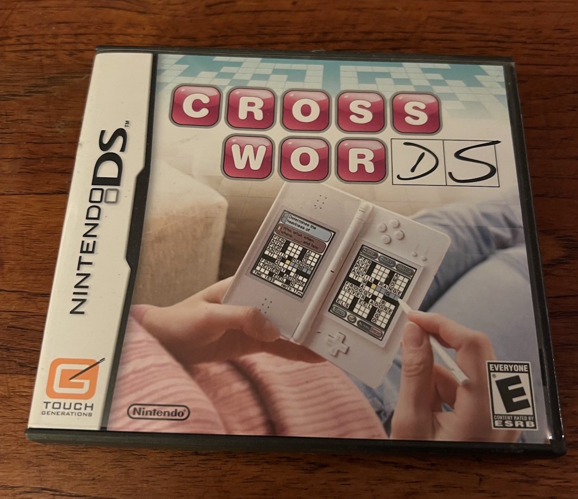 Crosswords DS Nintendo DS Game – Manual Case and Cartridge Complete