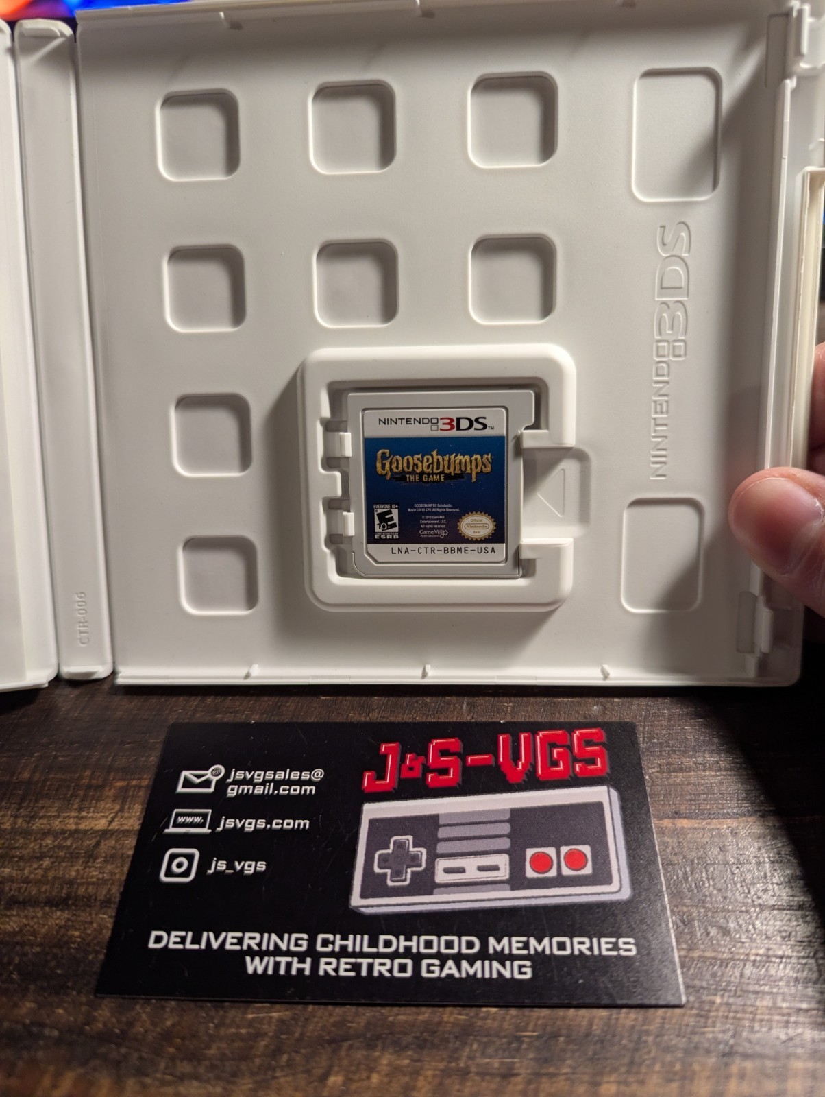Nintendo 3DS Goosebumps The Game CIB