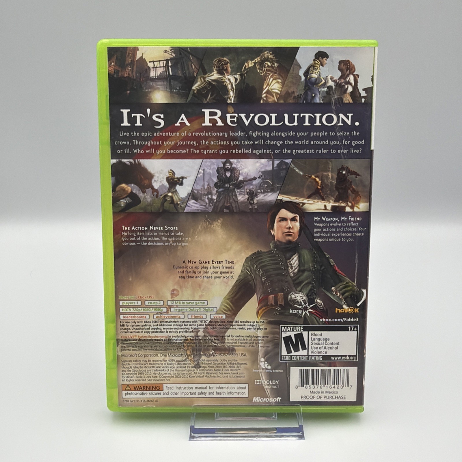 Fable III Fable 3 (Xbox 360, 2010) Complete w/ Manual – Refurbished + Warranty