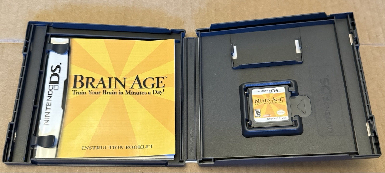 Brain Age: 1 & 2 Train Your Brain in Minutes a Day! (Nintendo DS 3DS) w/ Sudoku