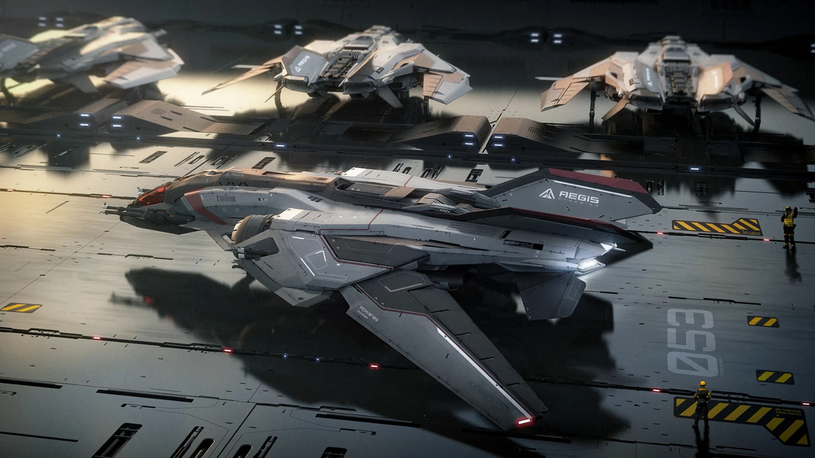 STAR CITIZEN – AEGIS SABRE – LTI – CCU’d – (Lifetime Insurance)