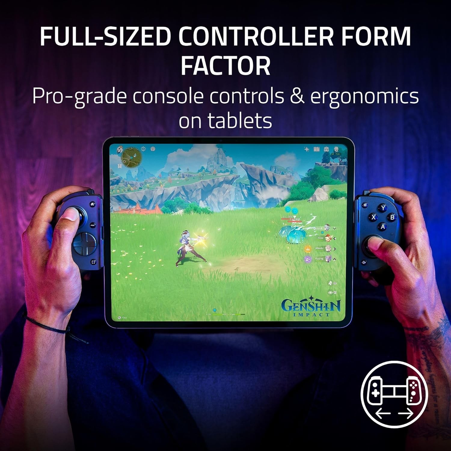 Razer Kishi V3 Pro XL Gaming Controller for iPad & Android Tablets up to 13″