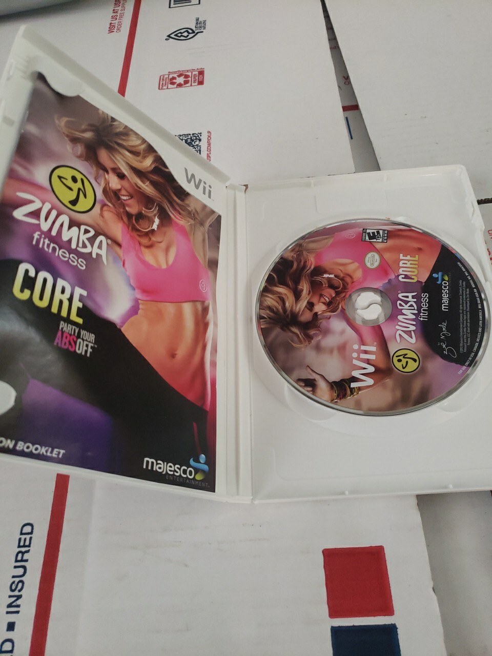 Zumba Fitness Core – Nintendo Wii Complete See Photos Trl4#318