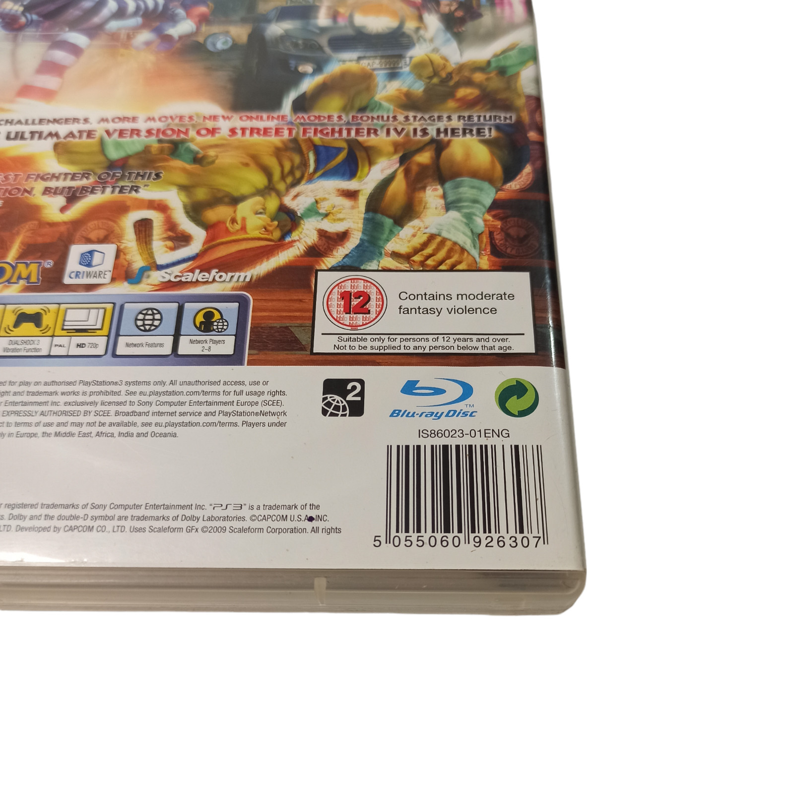 PlayStation 3 PS3 Video Game Super Street Fighter IV 4 Action Fighter Adventure