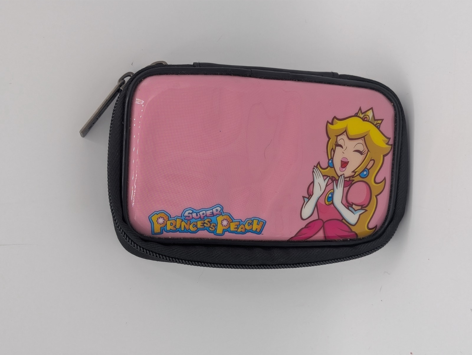 Nintendo 3DS Lite Super Mario Bros Princess Peach Carrying Case Pink