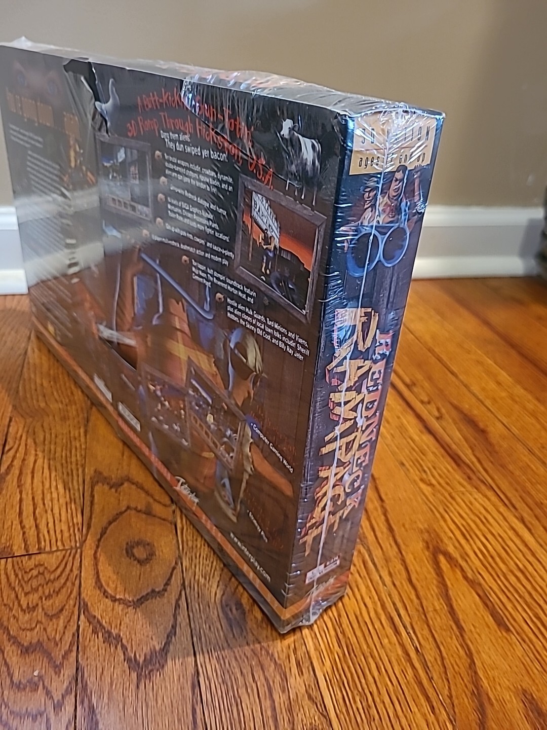 Interplay DESCENT II & Redneck Rampage Double Big Box IBM PC 1996 NEW SEALED!