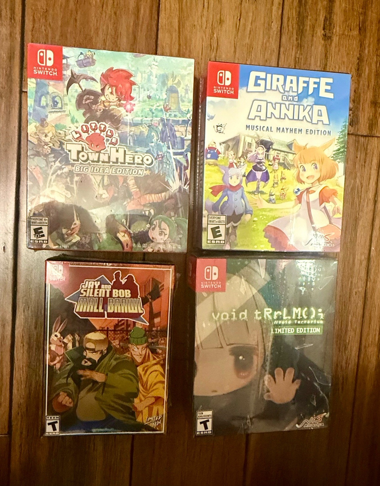 Brand NEW *SEALED* NINTENDO SWITCH GAME BUNDLE Limited Run Jay And Silent Bob