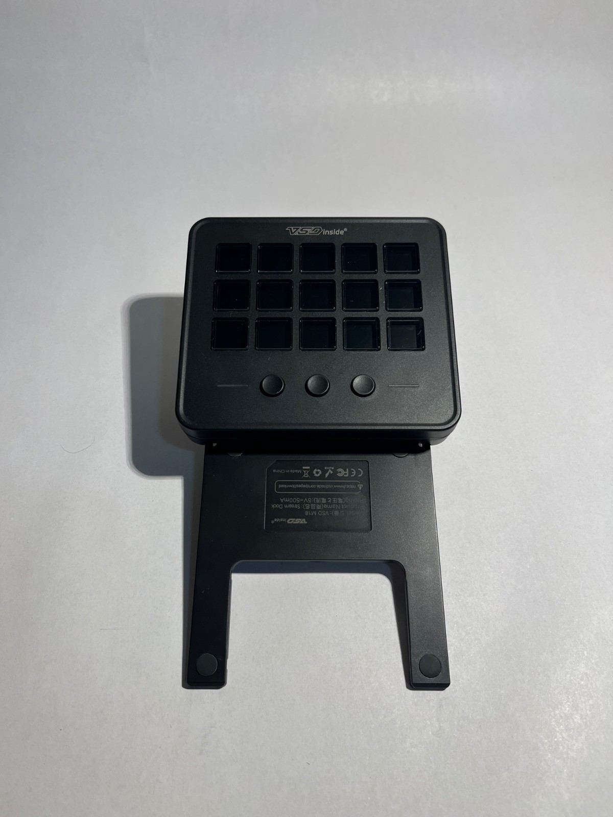 VSDInside Stream Dock M18 – 18 Button PC Programmable Macro Pad, New Open Box