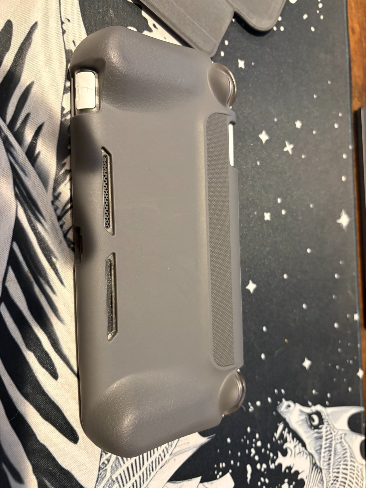 Custom Nintendo Switch Lite Bundle – Matte White & Translucent Smoke Black 128GB