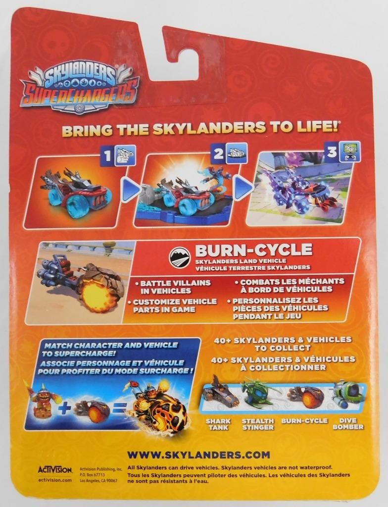 Skylanders SuperChargers Vehicle Burn Cycle New Sealed Activision