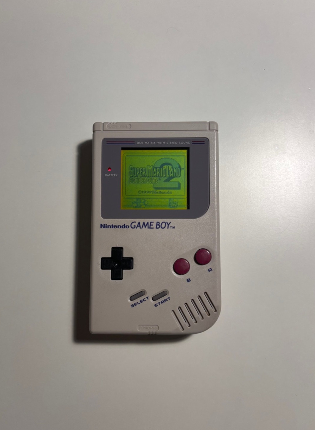 Nintendo Game Boy DMG 01 Original Gray Handheld Console Tested Works & Cleaned