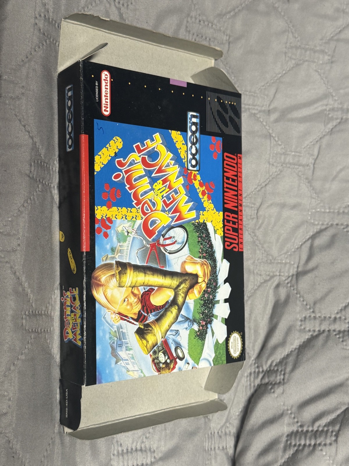 Dennis the Menace * Snes Box Only * Super Nintendo Original box