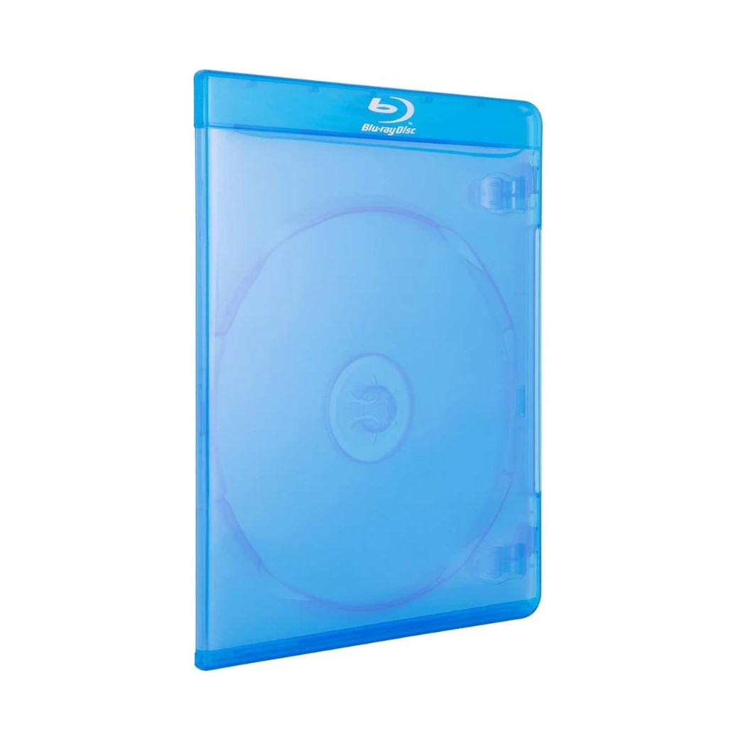 NEW Pack Standard 12mm Replacement Blu-Ray Cases Blank Single Disc CD