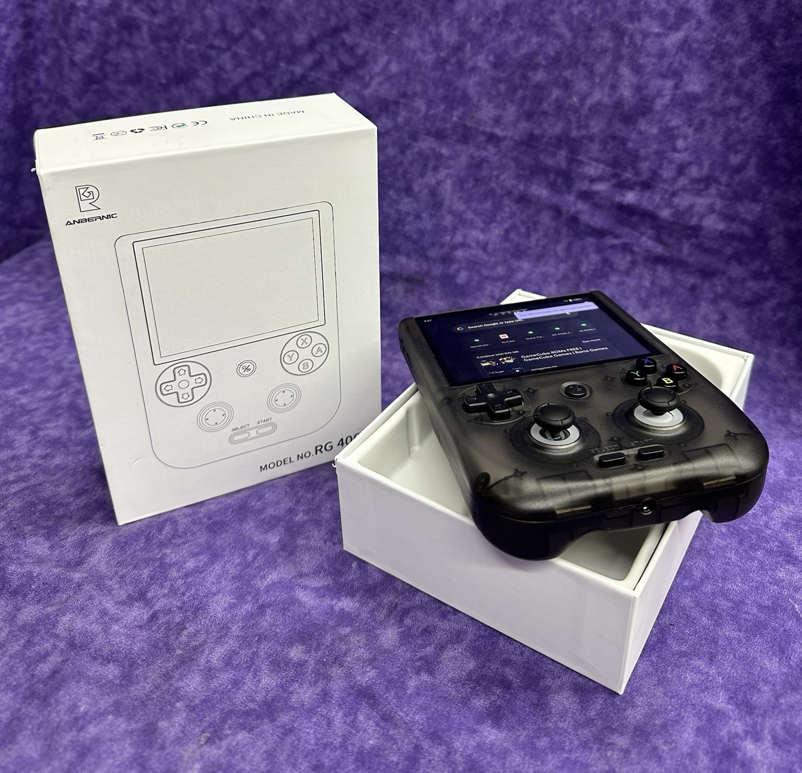 💥BRAND NEW FACTORY BOX💥ANBERNIC RG 406V ANDROID 13 HANDHELD GAME 4K CONSOLE