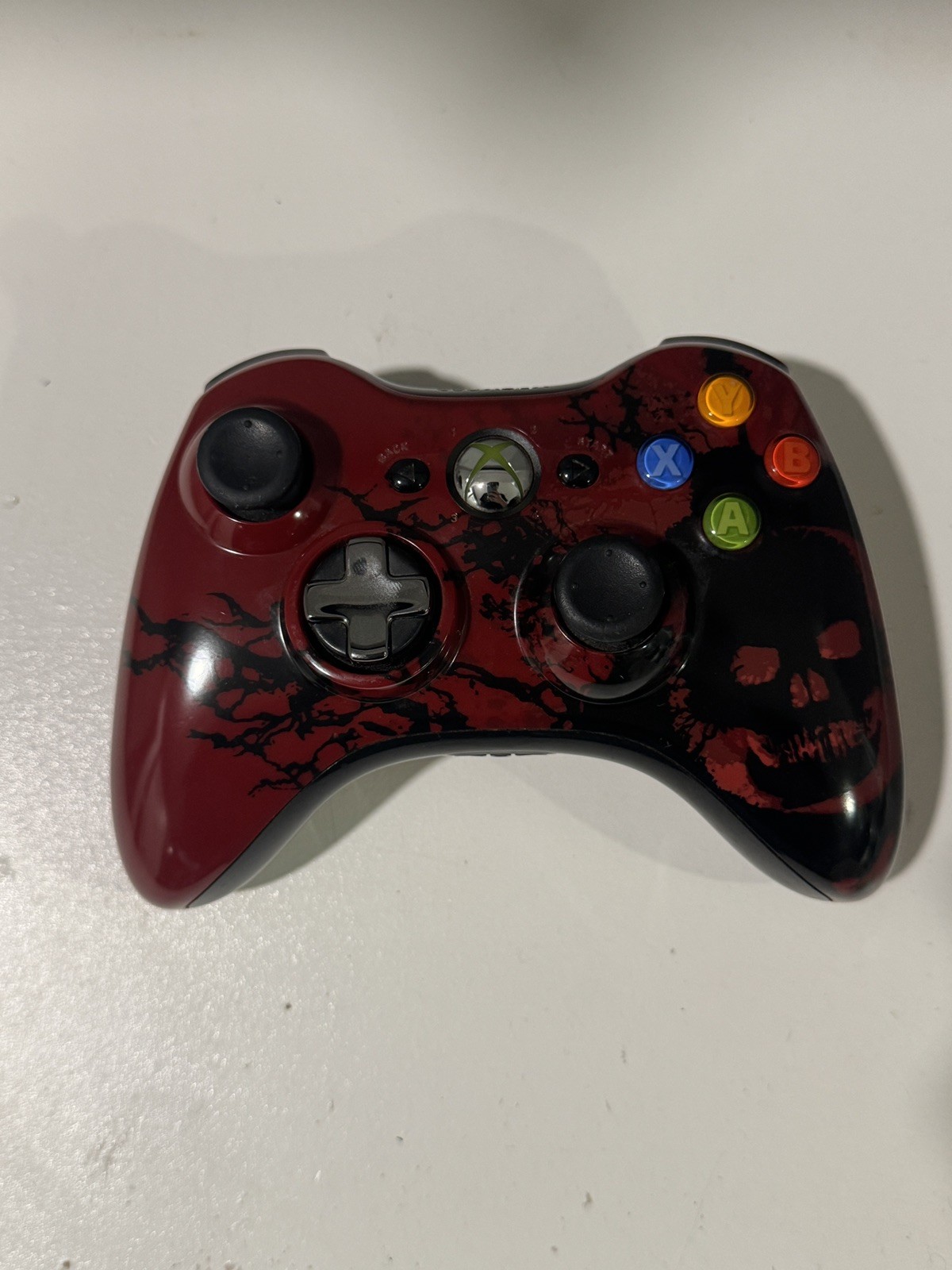 Xbox 360 Gears of War 3 Limited Edition Wireless Controller SE Game 2011