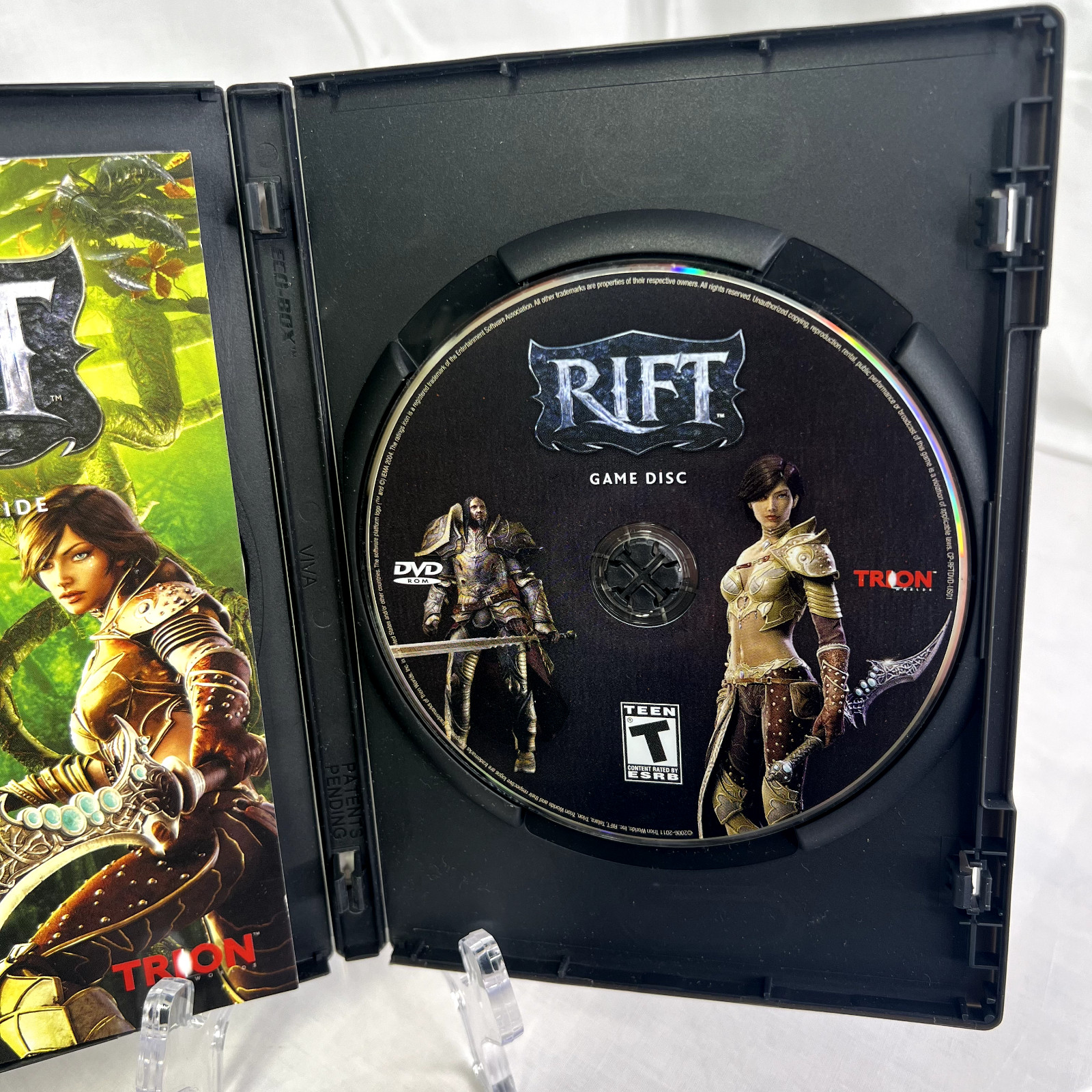 Rift PC game DVD-ROM CIB TESTED Slip Cover Poster Promo