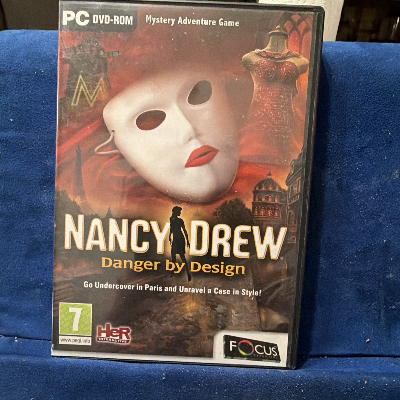 Her Interactive Nancy Drew: Danger by Design PC CD Mystery Adventure UK Version