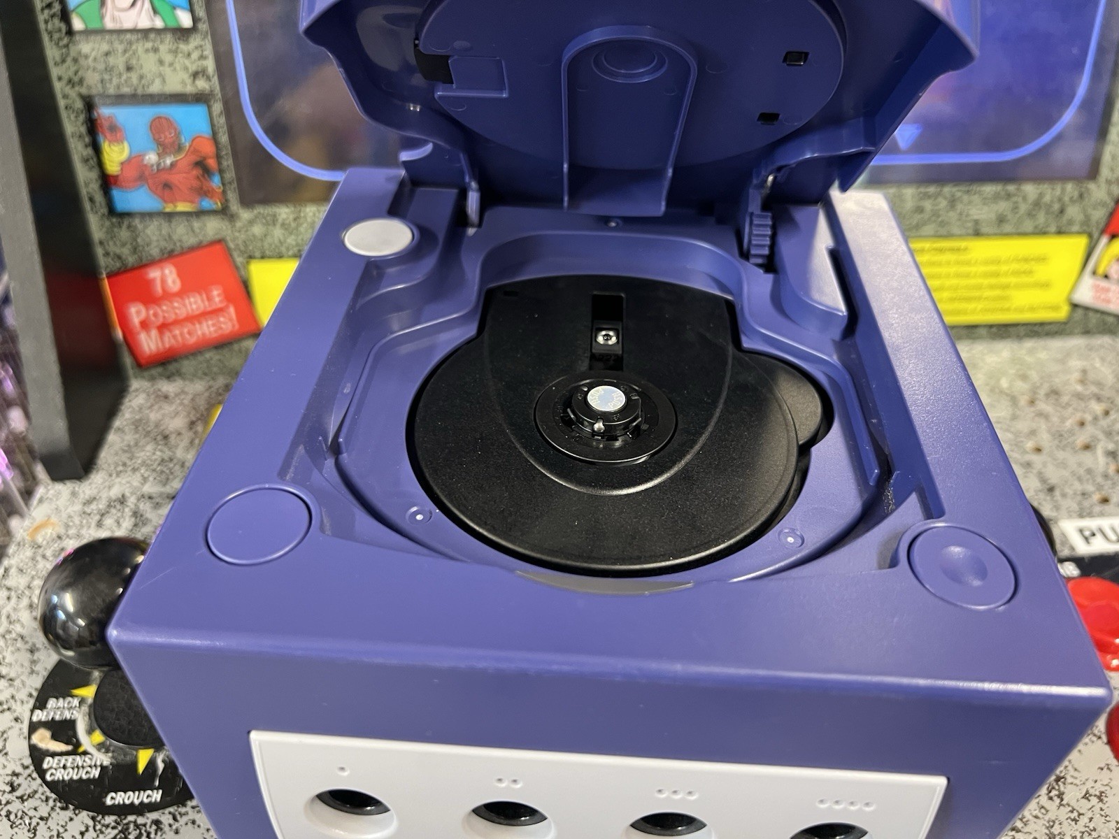 2002 Nintendo Heineken GameCube Indigo Purple Console Limited to 50 Promo