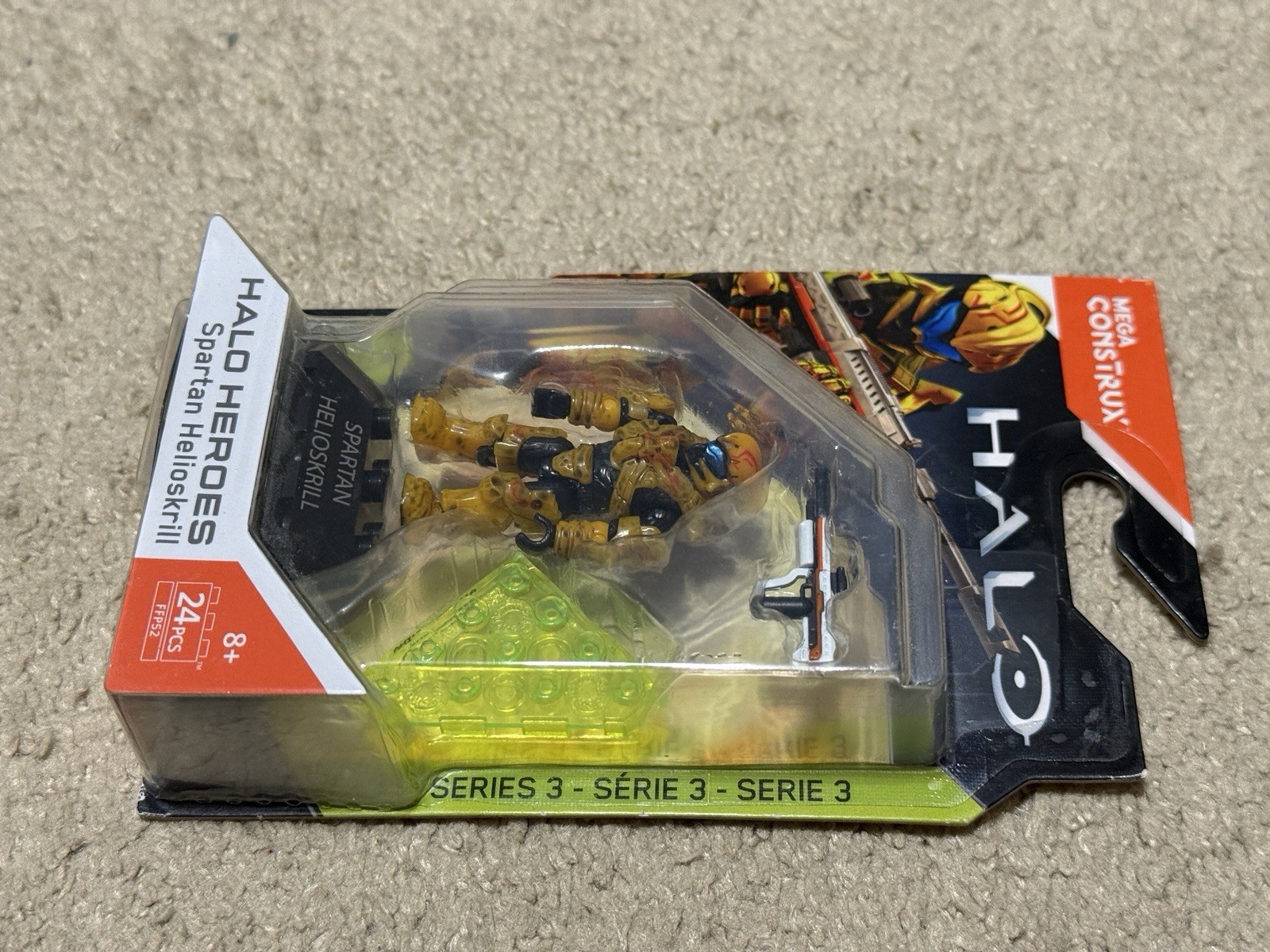 Mega Bloks Construx Halo Heroes Series 3 Spartan Helioskrill FFP52 Mattel 2016