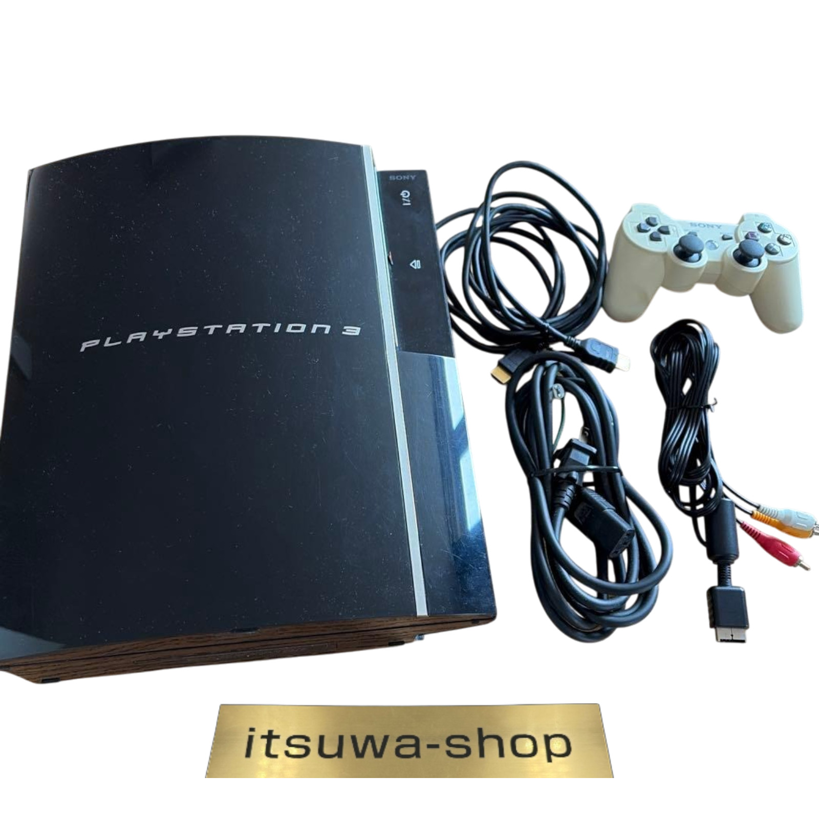 Sony PS3 CECHA00 60GB Backward Compatible Console w/ Controller Tested