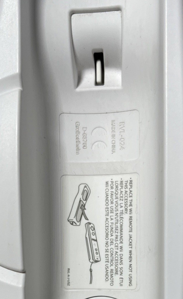 OEM Nintendo Wii White Steering Wheel Controller RVL-024 *FREE SHIPPING*