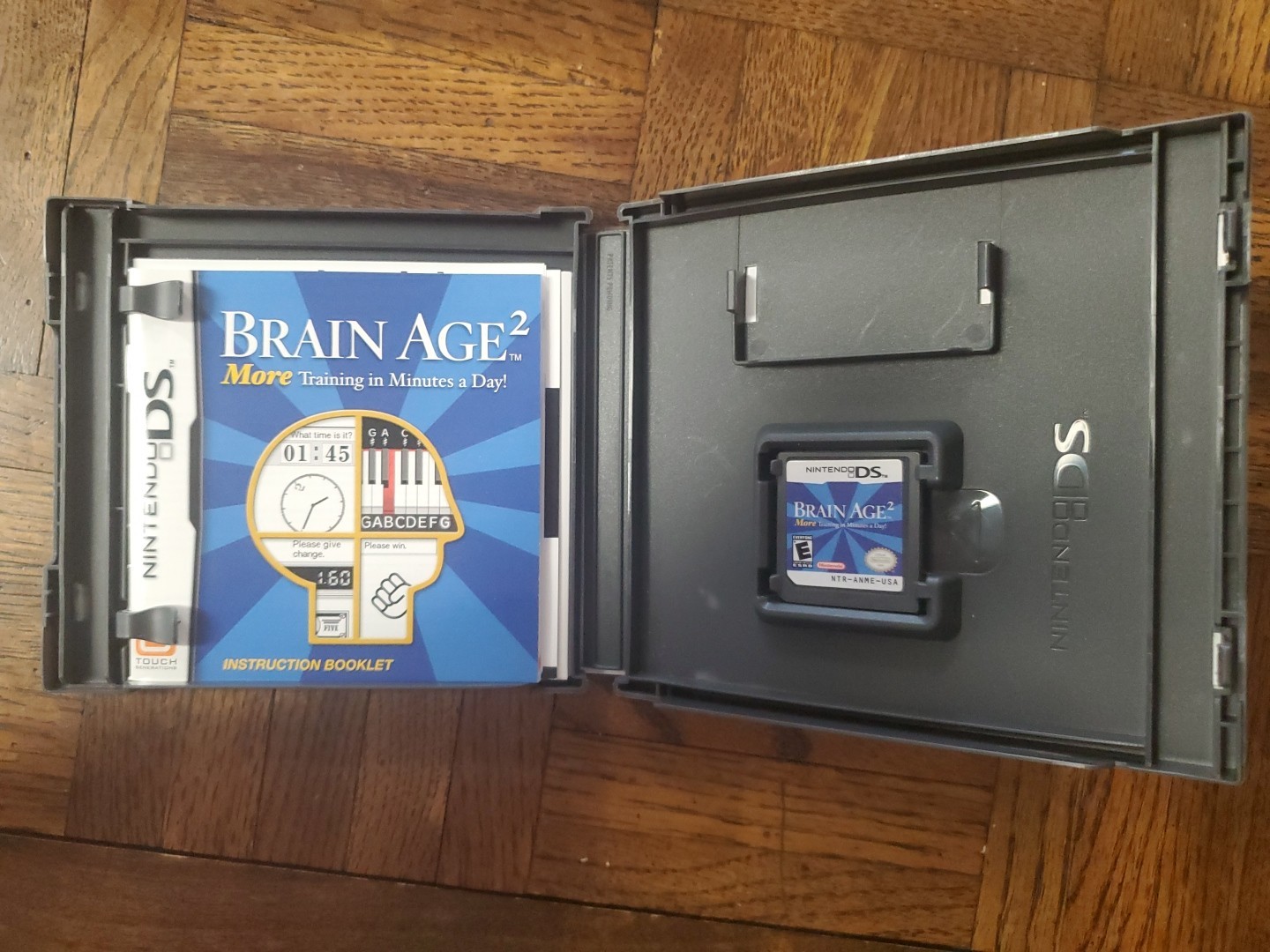 Nintendo DS Puzzle Game Lot Of 5 Brain Age Crossword