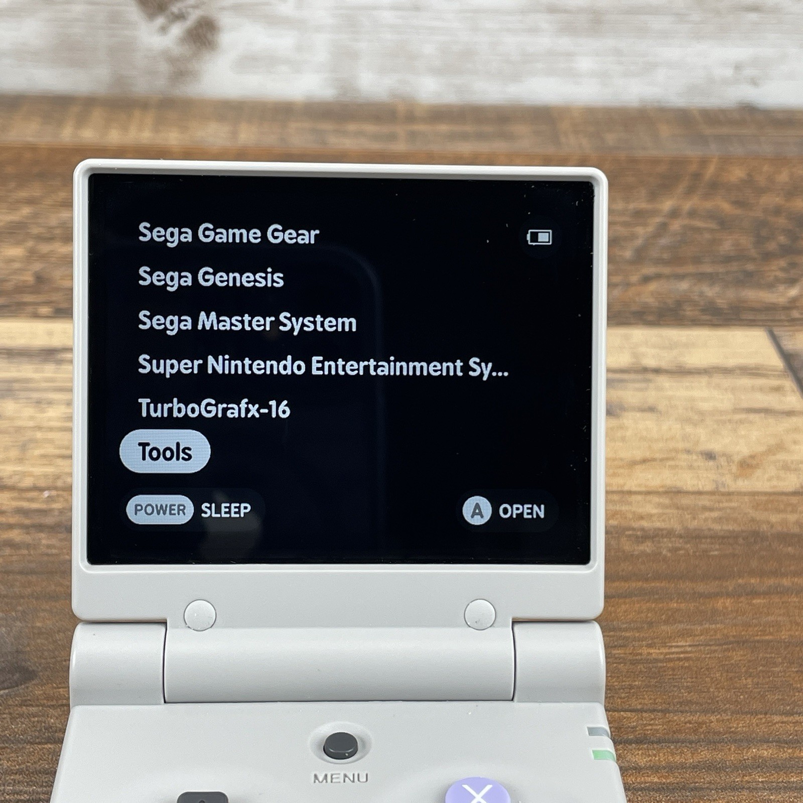 Miyoo Mini Flip Grey SNES Retro Gaming Handheld Console 64G SD Card, MinUI OS