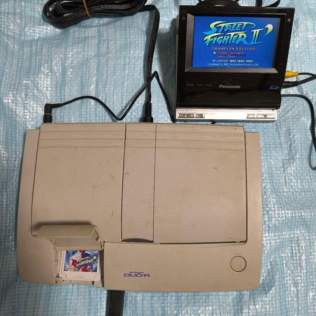 NEC PC Engine DUO-R PI-TG10 PCE Console [Capacitor Replaced]