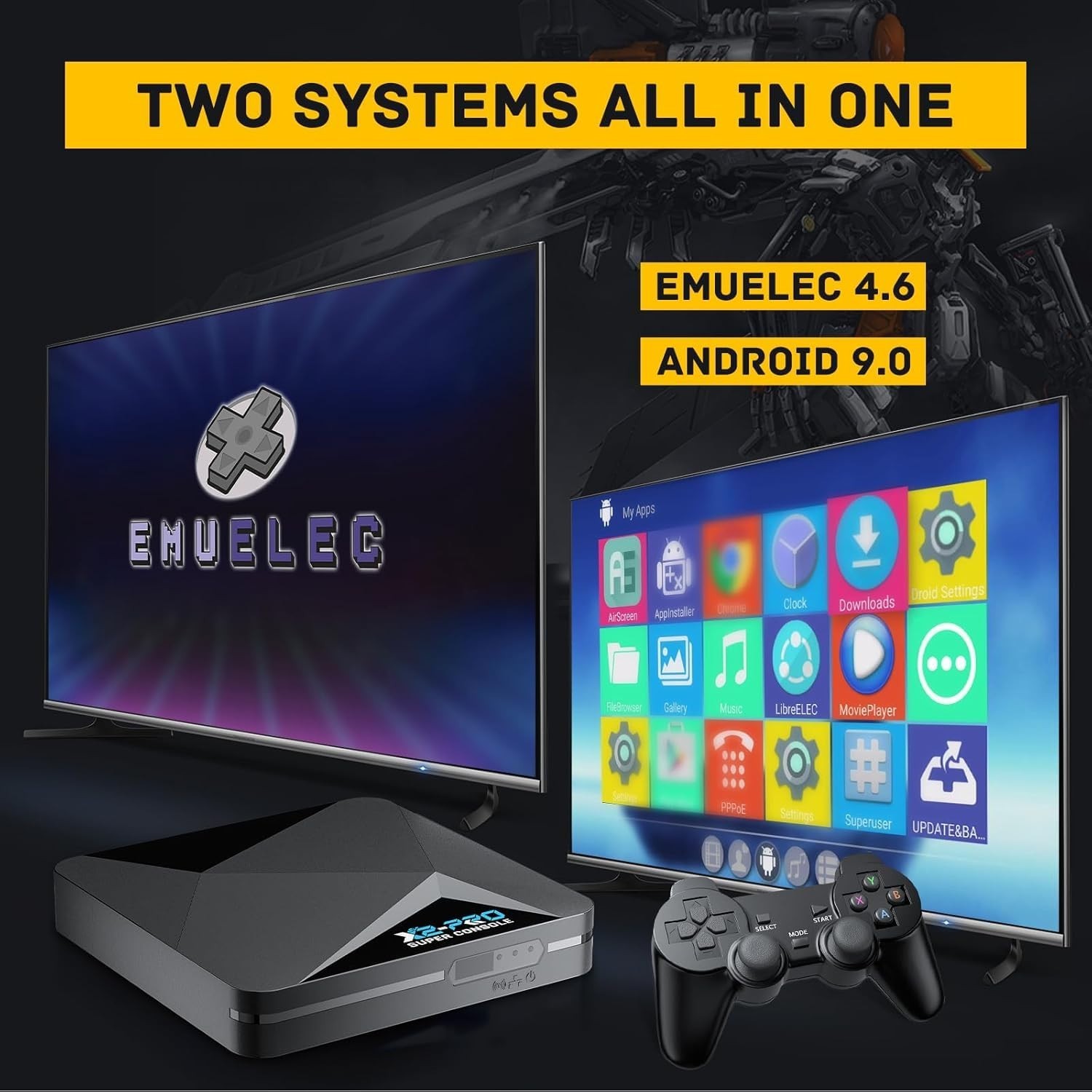 Retro Gaming Reimagined: Super Console X2 Pro with 37000+ Games & Dual Systems