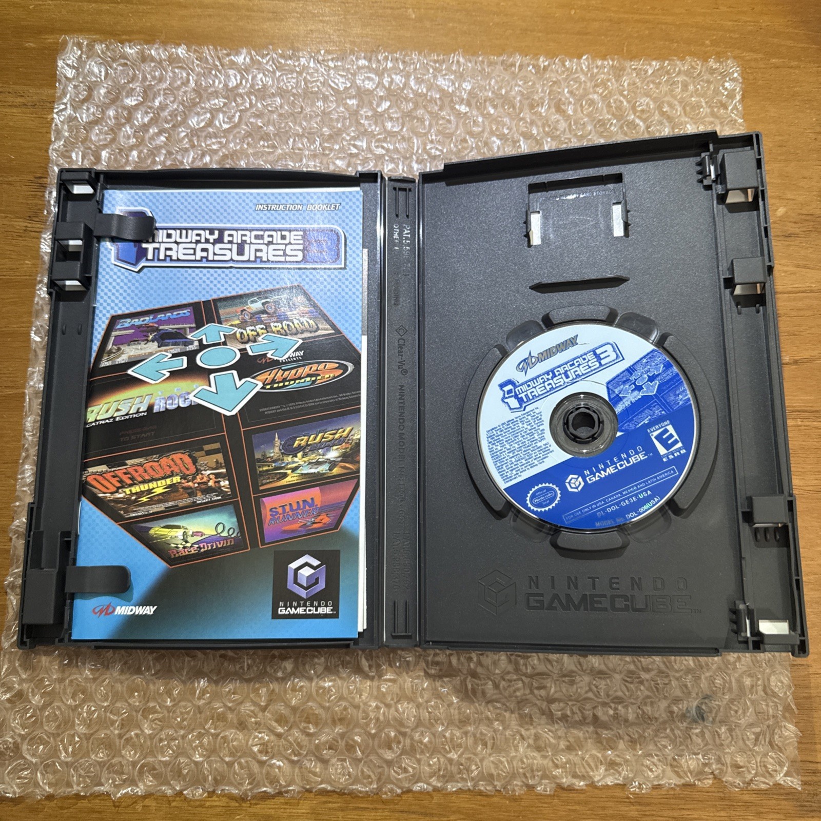 Midway Arcade Treasures 3 (Nintendo GameCube, 2005) Complete CIB Tested Working