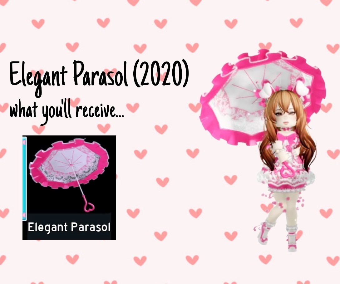 Roblox Royale High Sets, Skirts, Boots/Heels, Elegant Parasol – READ DESCRIPTION