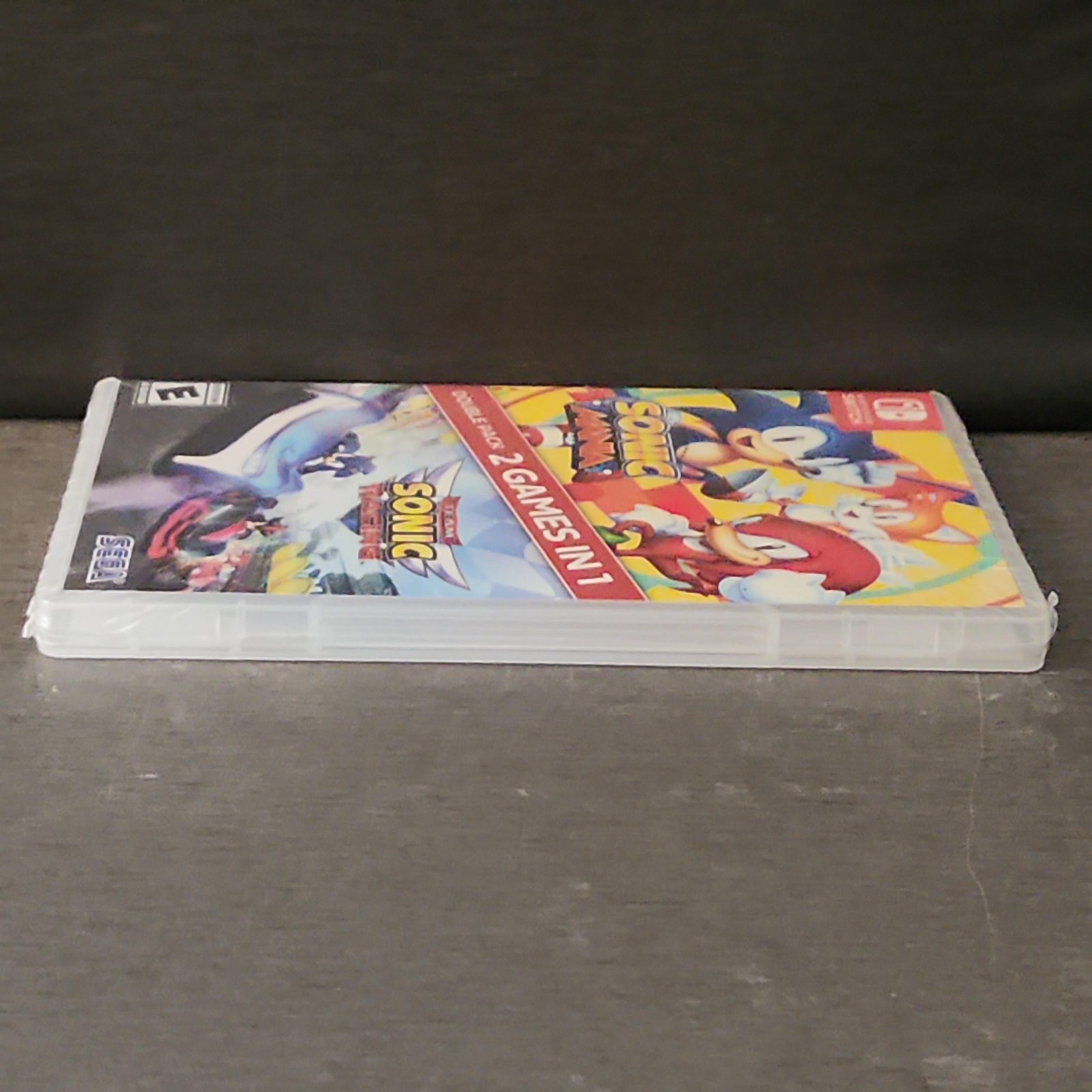 SEALED Sonic Mania + Team Sonic Racing Nintendo Switch Game Double Pack SEGA NEW