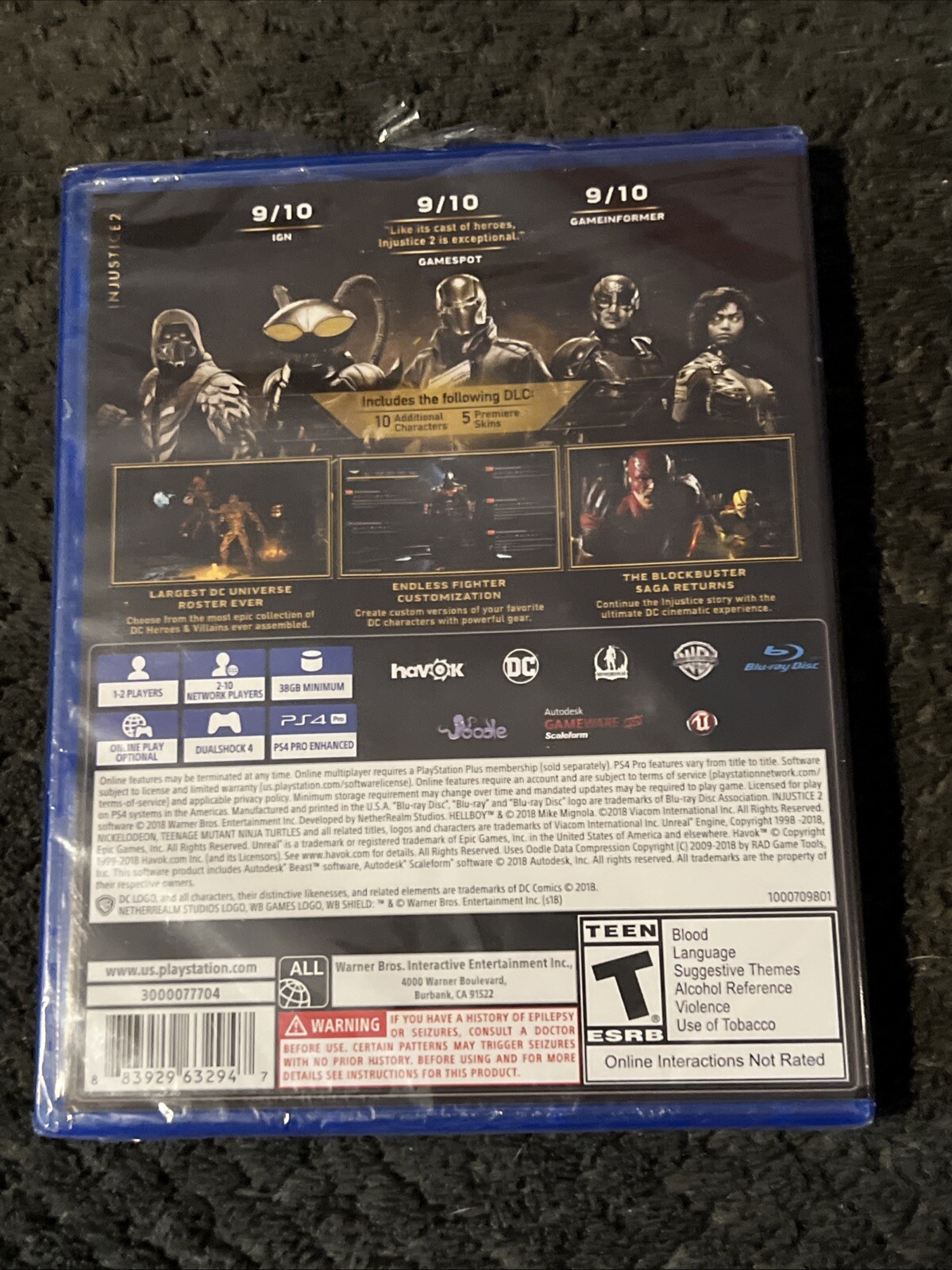 Injustice 2 Legendary Edition – PS4 – Brand New Dc Comics Fighter Fighting