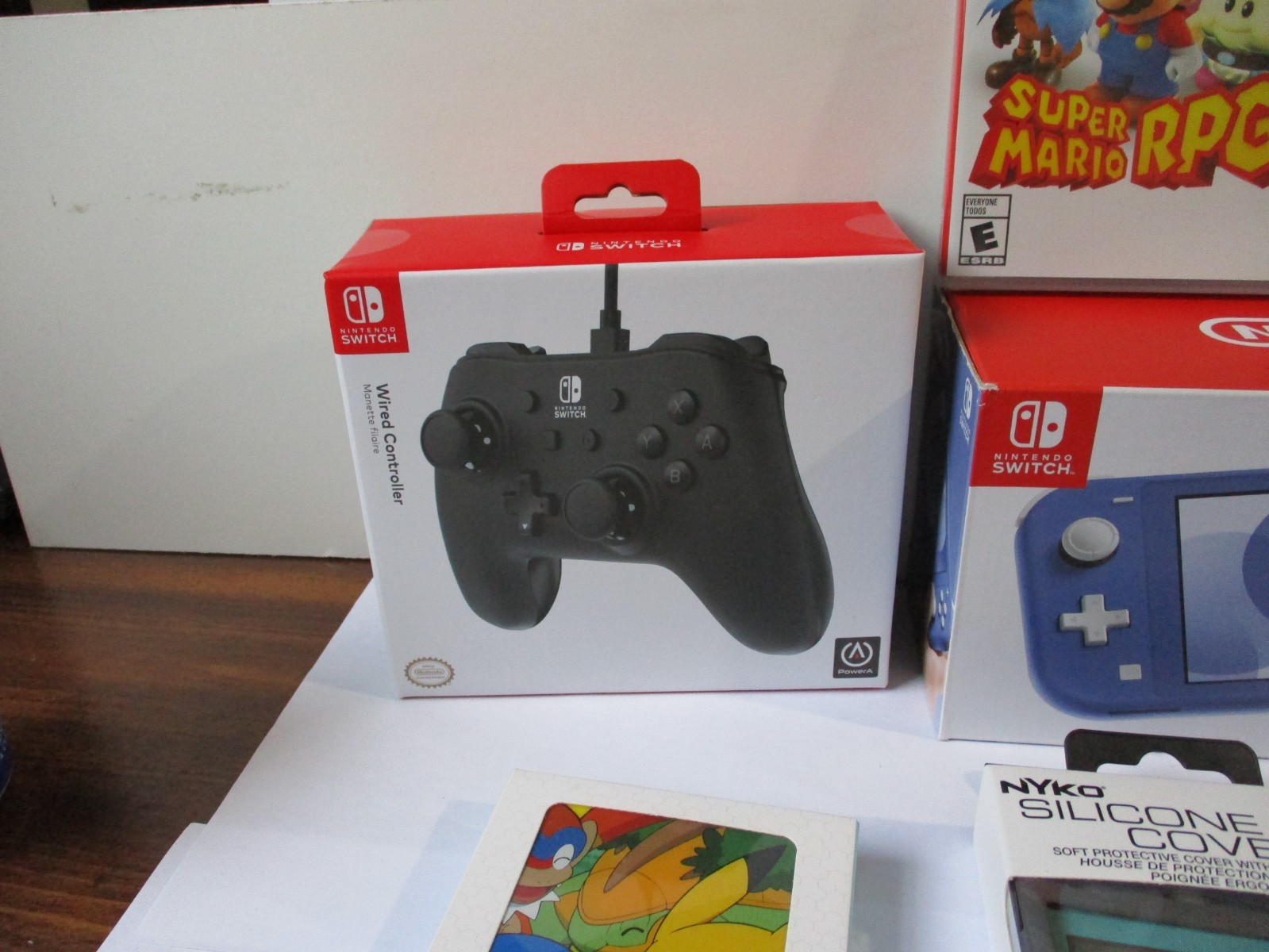 Nintendo Switch Lite – (Blue) Bundle W/ Games and Accessories All Brand New